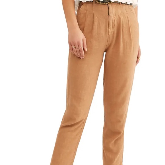 Free People Pants - Free People Faded Love Straight Leg Ankle Pants